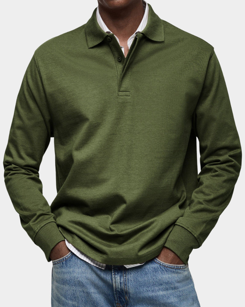 Jeffrey | Polo a Manica Lunga Classico