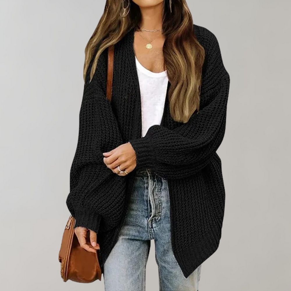 Elsa | Cardigan Casual da Donna con Apertura Frontale
