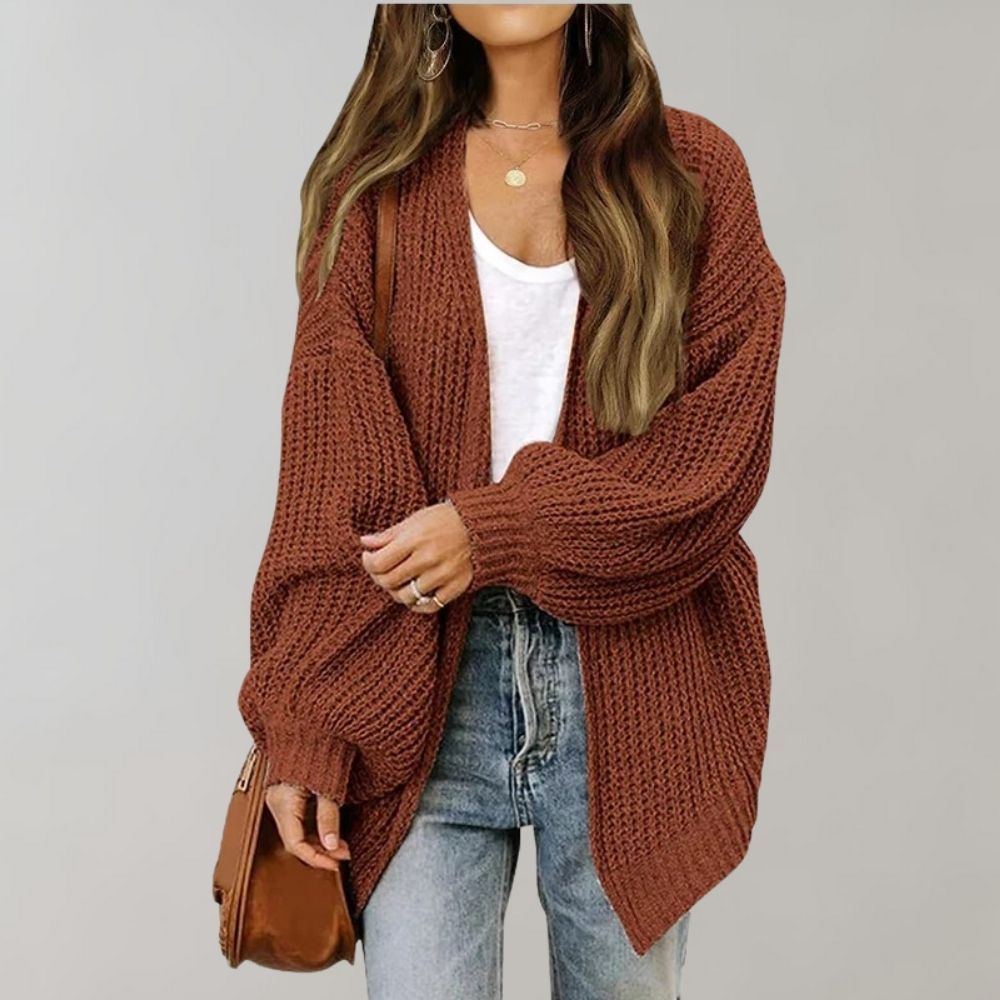 Elsa | Cardigan Casual da Donna con Apertura Frontale