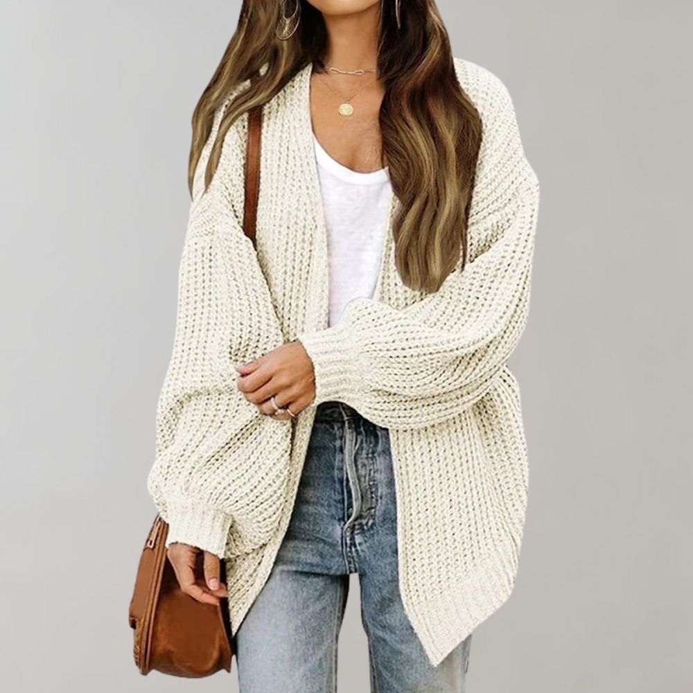 Elsa | Cardigan Casual da Donna con Apertura Frontale