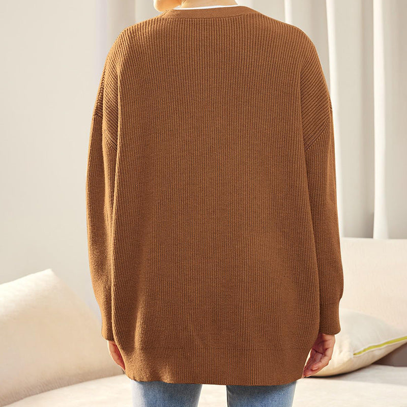Johanna | Cardigan Oversize da Donna con Bottoni