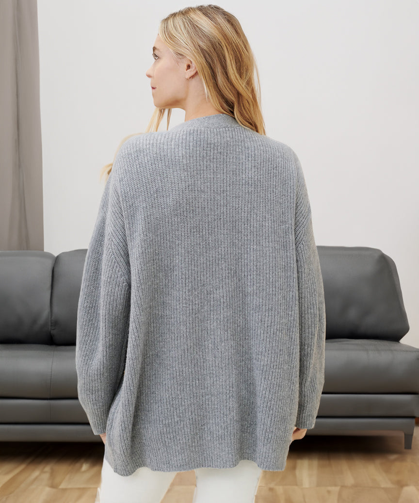 Johanna | Cardigan Oversize da Donna con Bottoni