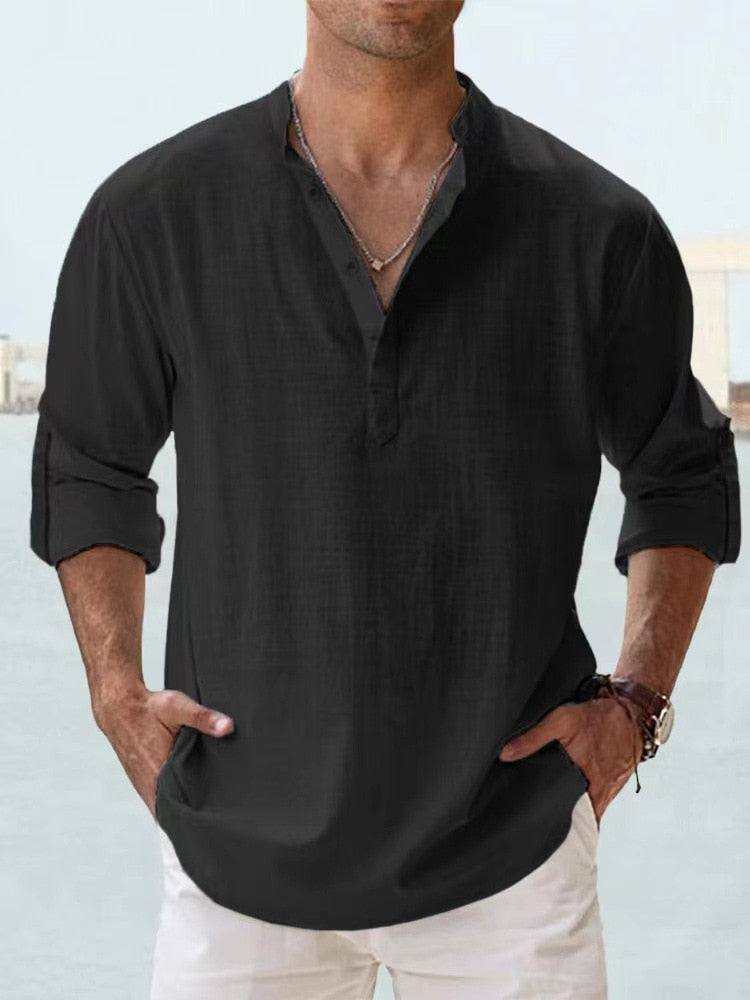 T-shirt in lino comoda