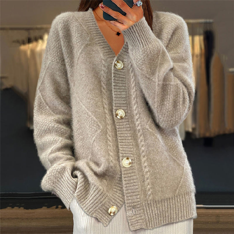 Claudia | Cardigan Confortevole da Donna con Maniche Lunghe
