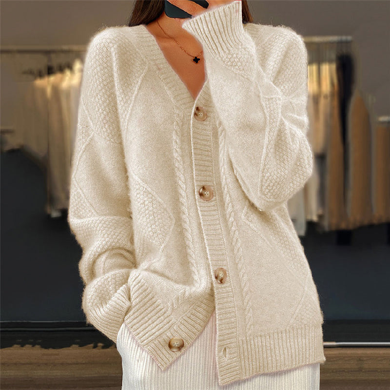 Claudia | Cardigan Confortevole da Donna con Maniche Lunghe