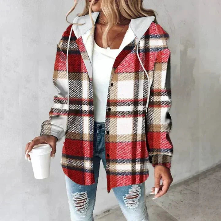 Annika | Giacca Cappotto a Carreaux Invernale da Donna
