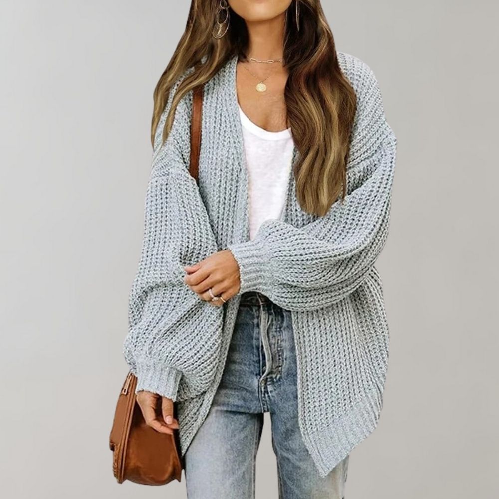 Elsa | Cardigan Casual da Donna con Apertura Frontale