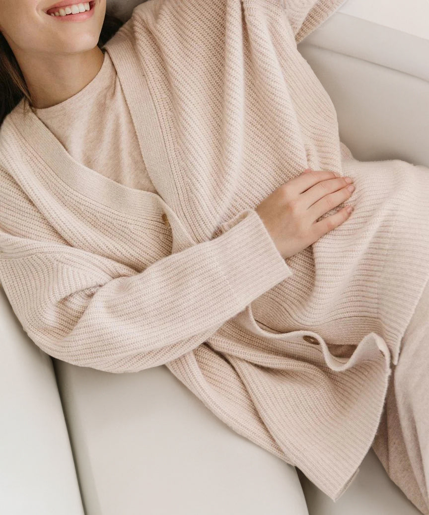 Johanna | Cardigan Oversize da Donna con Bottoni