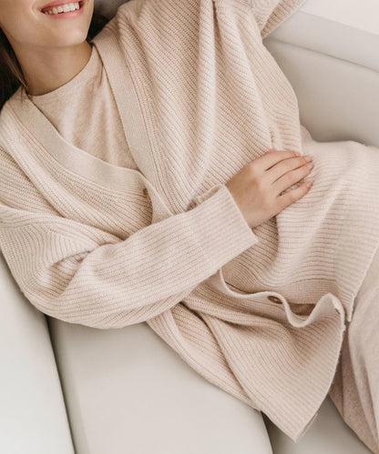 Johanna | Cardigan Oversize da Donna con Bottoni