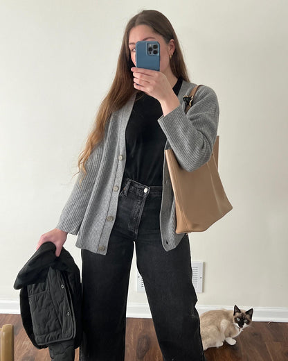 Johanna | Cardigan Oversize da Donna con Bottoni