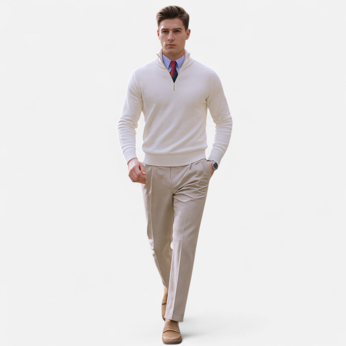Benjamin | Pullover Mezza Zip Primavera Uomo