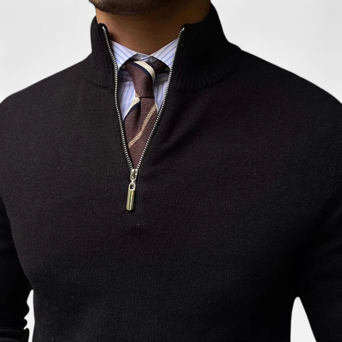 Benjamin | Pullover Mezza Zip Primavera Uomo