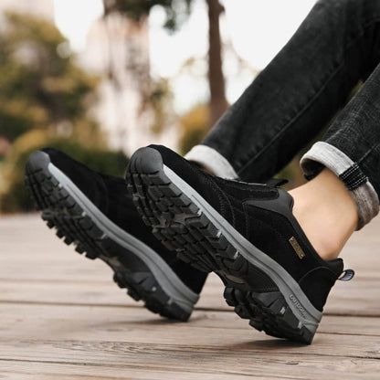 Sneakers Uomo in Mesh Traspirante - Blu/Nero