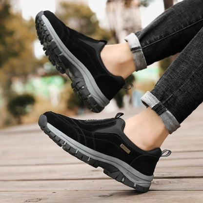 Sneakers Uomo in Mesh Traspirante - Blu/Nero
