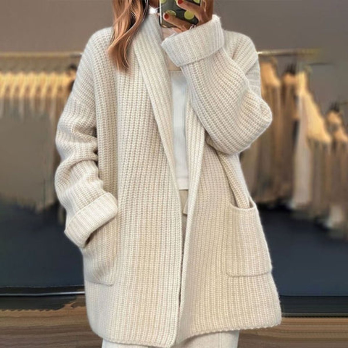 Elisabeth | Cardigan Oversized da Donna