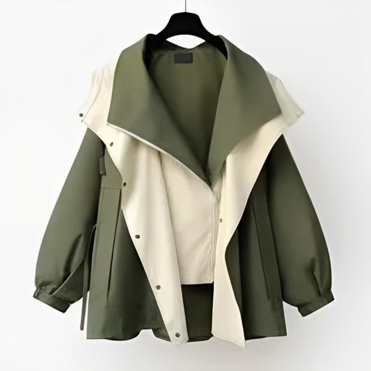Hannah | Cappotto Impermeabile Oversize da Donna