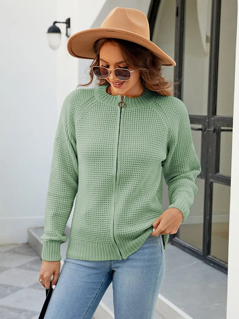 Cardigan Elegante In Maglia Per Donne