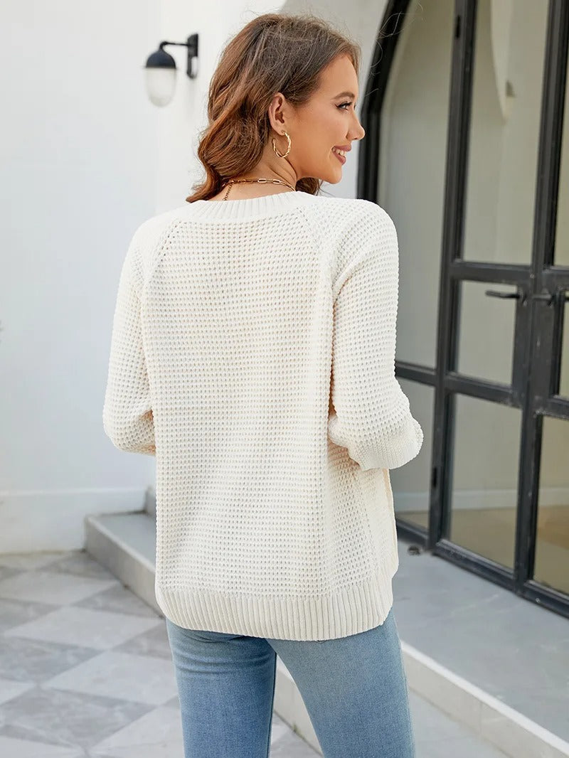 Cardigan Elegante In Maglia Per Donne